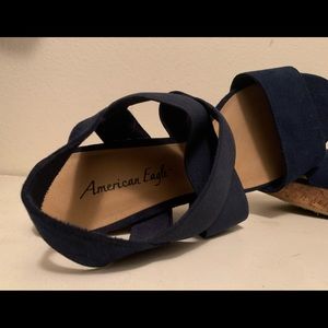 American Eagle stewpot Wedges Size 10 like new!